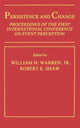 Book cover of: Persistence and Change