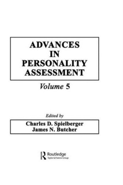Book cover of: Advances in Personality Assessment