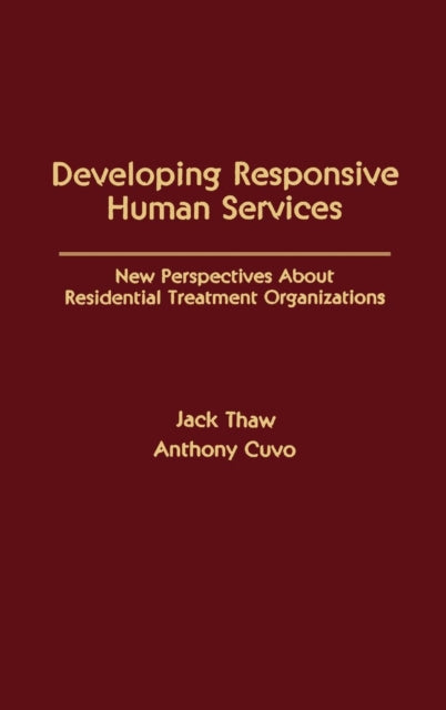 Book cover of: Developing Responsive Human Services