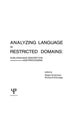 Book cover of: Analyzing Language in Restricted Domains
