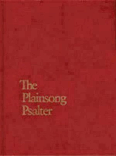 Book cover of: Plainsong Psalter. By: James H. Litton