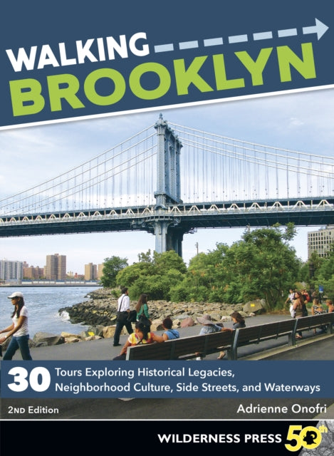 Book cover of: Walking Brooklyn. By: Adrienne Onofri