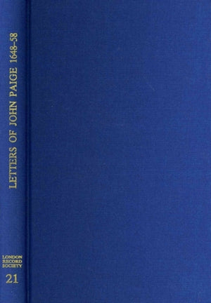 Letters of John Paige, London Merchant, 1648-1658