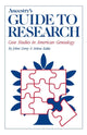 Book cover of: Ancestry's Guide to Research. By: Johni Cerny