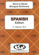 Book cover of: English-Spanish & Spanish-English Word-to-Word Dictionary. By: M.A. C. Sesma