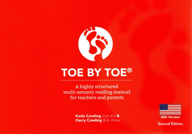 Book cover of: Toe By Toe: A Highly Structured Multi-sensory Reading Manual for Teachers and Parents - USA Version