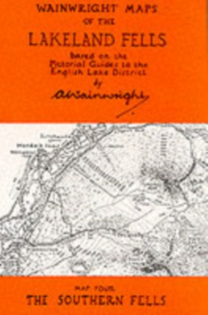 Book cover of: Wainwright Maps of the Lakeland Fells