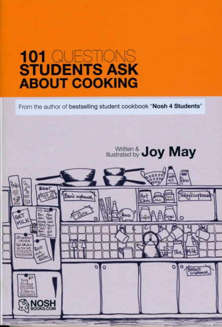 Book cover of: 101 Questions Students Ask About Cooking