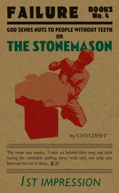 Book cover of: Stonemason. By: Billy Childish