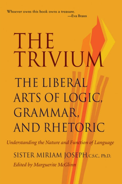 Book cover of: Trivium. By: Sister Miriam Joseph
