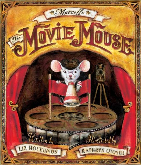 Book cover of: Marcello the Movie Mouse. By: Liz Hockinson