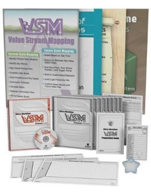 Book cover of: VSM Office Workflow: Training Package. By: Collin McLoughlin