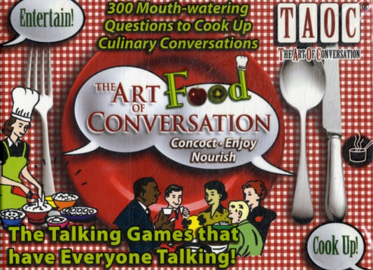 Book cover of: Art of Conversation - Food. By: Louise Howland