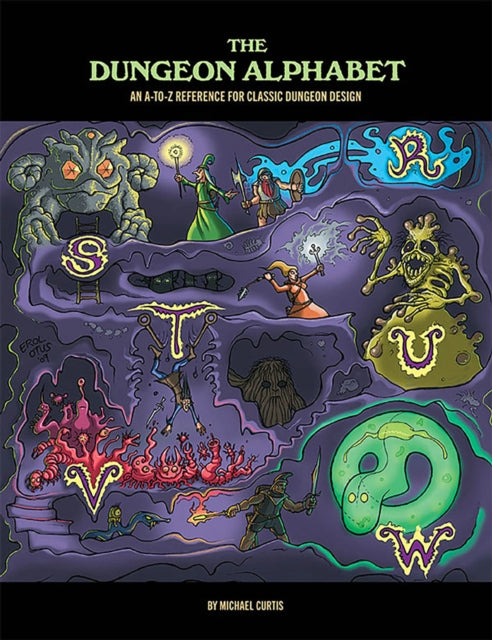 Book cover of: Dungeon Alphabet: Expanded. By: Michael Curtis