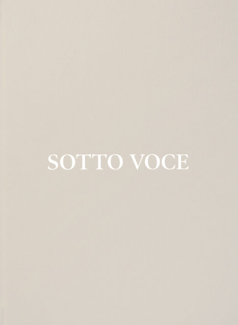 Book cover of: Sotto Voce. By: James Fox