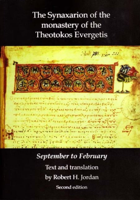 Book cover of: Synaxarion of the Monastery of Theotokos Evergetis