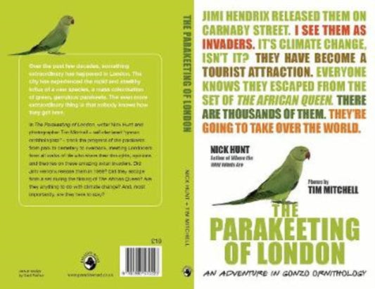 Book cover of: Parakeeting of London. By: Nick Hunter