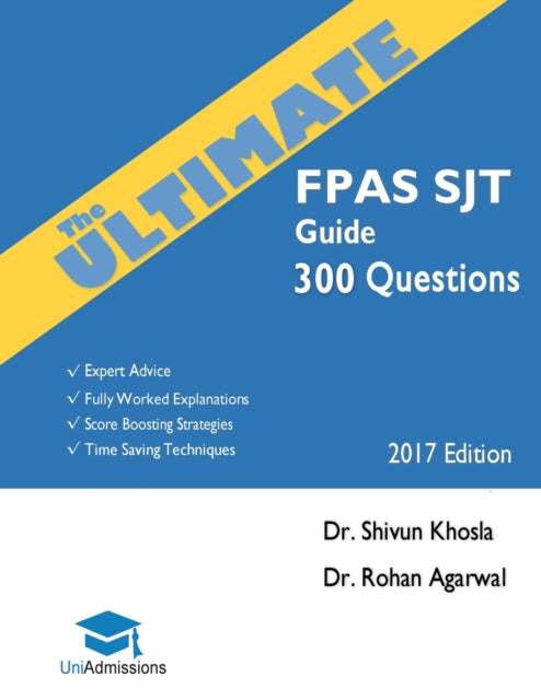 Book cover of: ULTIMATE FPAS SJT GUIDE 300 PRACTICE QUE