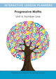 Book cover of: Progressive Maths Unit 4: The Number Line. By: Julie Simpson Maclure