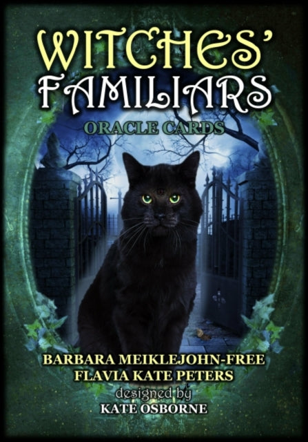Book cover of: Witches' Familiars Oracle Cards