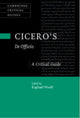 Book cover of: Cicero's ‘De Officiis'
