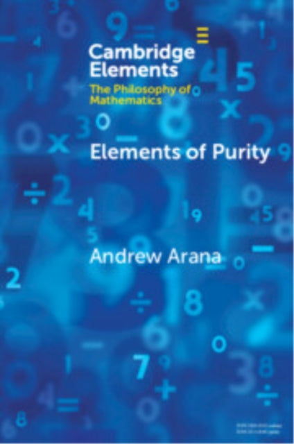 Book cover of: Elements of Purity. By: Andrew Arana