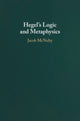Book cover of: Hegel's Logic and Metaphysics. By: Jacob McNulty