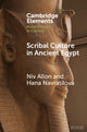 Book cover of: Scribal Culture in Ancient Egypt. By: Niv Allon