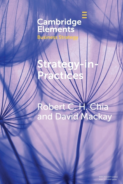 Book cover of: Strategy-In-Practices. By: Robert C. H. Chia