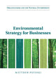 Book cover of: Environmental Strategy for Businesses. By: Matthew Potoski