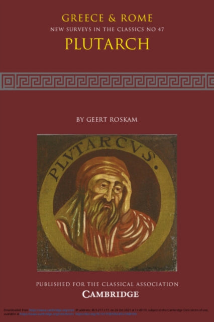Book cover of: Plutarch: Volume 47. By: Geert Roskam