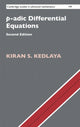 Book cover of: p-adic Differential Equations. By: Kiran Kedlaya