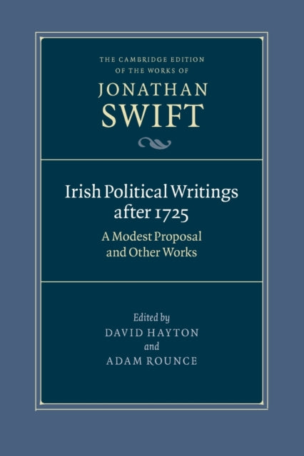 Irish Political Writings after 1725