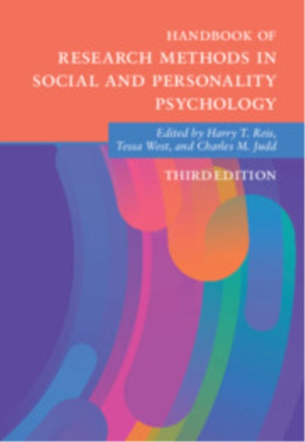 Handbook of Research Methods in Social and Personality Psychology