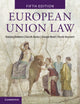 Book cover of: European Union Law. By: Damian Chalmers