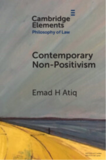 Book cover of: Contemporary Non-Positivism. By: Emad H. Atiq