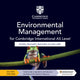 Book cover of: Cambridge International AS Level Environmental Management Digital Teacher's Resource Access Card. By: Tana Scott