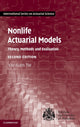 Book cover of: Nonlife Actuarial Models. By: Yiu-Kuen Tse