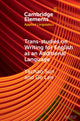 Book cover of: Trans-studies on Writing for English as an Additional Language. By: Yachao Sun