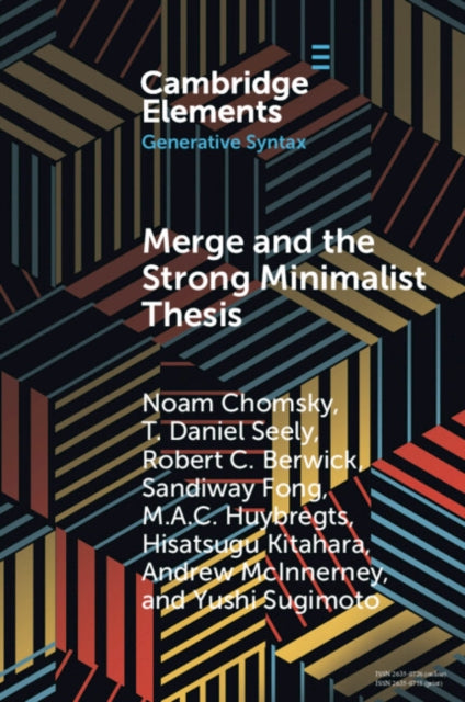 Book cover of: Merge and the Strong Minimalist Thesis. By: Noam Chomsky