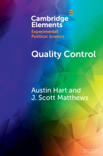 Book cover of: Quality Control. By: Austin Ray Hart