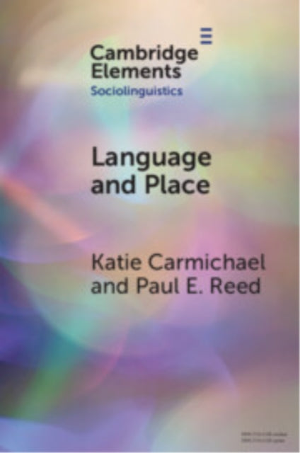 Book cover of: Language and Place. By: Katie Carmichael
