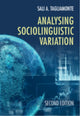 Book cover of: Analysing Sociolinguistic Variation. By: Sali A. Tagliamonte