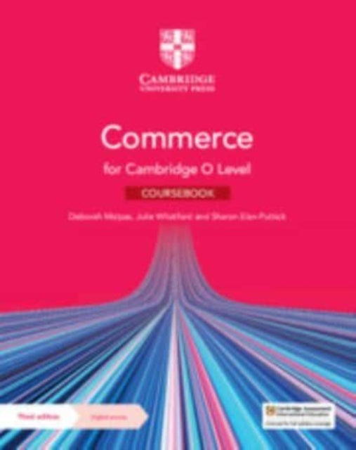 Book cover of: Commerce for Cambridge O Level Coursebook with Digital Access (2 Years). By: Deborah Malpas