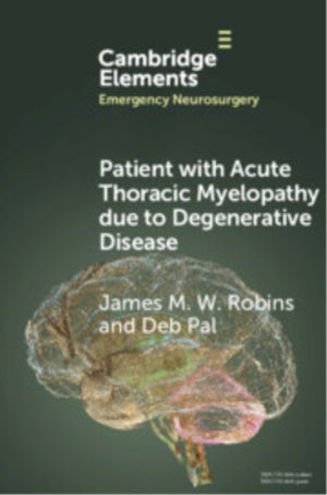 Patient with Acute Thoracic Myelopathy due to Degenerative Disease