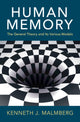 Book cover of: Human Memory. By: Kenneth J. Malmberg