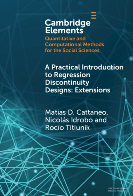 Book cover of: Practical Introduction to Regression Discontinuity Designs