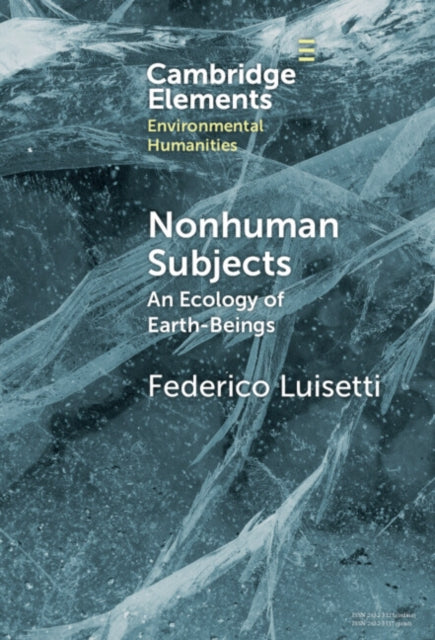 Book cover of: Nonhuman Subjects. By: Federico Luisetti