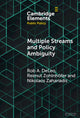 Book cover of: Multiple Streams and Policy Ambiguity. By: Rob A. DeLeo