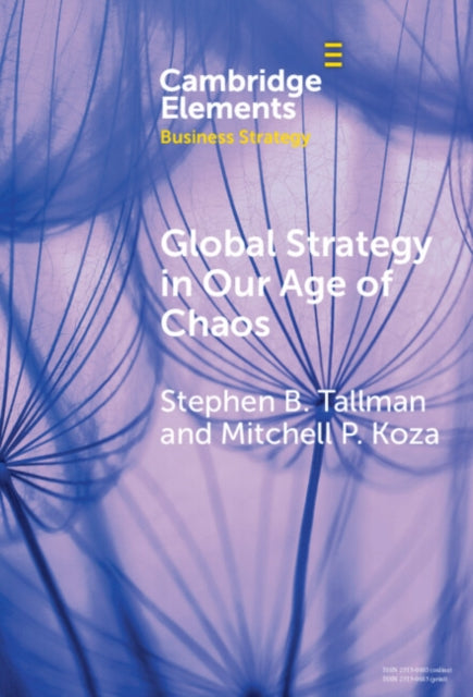 Book cover of: Global Strategy in Our Age of Chaos. By: Stephen B. Tallman